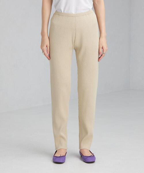 green label relaxing（グリーンレーベルリラクシング）の「ニット スカート + レギンス パンツ セット スカッツ -ウォッシャブル-（スカート・レディース・ブラック/ナチュラル・FREE）」の20枚目の写真