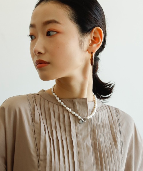 Birthday room（バースデイルーム）の「旬なスタイルに。淡水パール＆チェーンネックレス（ネックレス・レディース・B/C/D/A・FREE）」の8枚目の写真