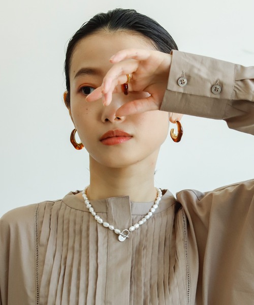 Birthday room（バースデイルーム）の「旬なスタイルに。淡水パール＆チェーンネックレス（ネックレス・レディース・B/C/D/A・FREE）」の10枚目の写真