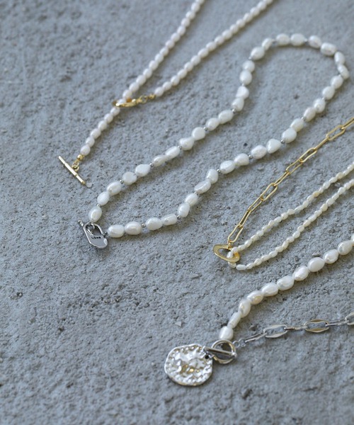 Birthday room（バースデイルーム）の「旬なスタイルに。淡水パール＆チェーンネックレス（ネックレス・レディース・B/C/D/A・FREE）」の14枚目の写真