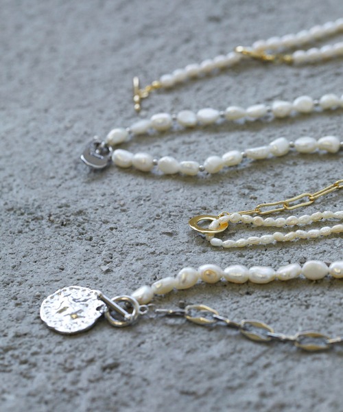 Birthday room（バースデイルーム）の「旬なスタイルに。淡水パール＆チェーンネックレス（ネックレス・レディース・B/C/D/A・FREE）」の15枚目の写真