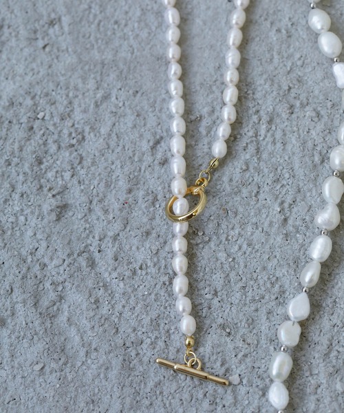 Birthday room（バースデイルーム）の「旬なスタイルに。淡水パール＆チェーンネックレス（ネックレス・レディース・B/C/D/A・FREE）」の19枚目の写真