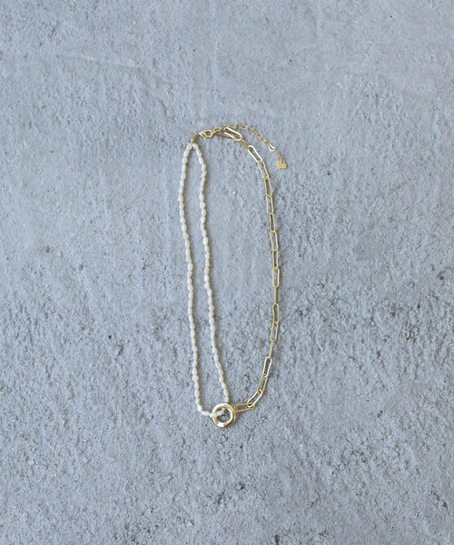 Birthday room（バースデイルーム）の「旬なスタイルに。淡水パール＆チェーンネックレス（ネックレス・レディース・B/C/D/A・FREE）」の21枚目の写真