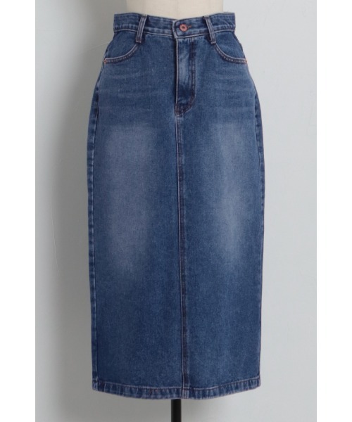 Bonjour Sagan(ボンジュールサガン)の「デニムミディアムスカート(デニムスカート・レディース・ライトブルー/ブルー・S/M)」の15枚目の写真