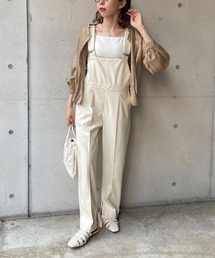 CAPRICIEUX LE'MAGE | エコレザーサロペット(サロペット/オーバーオール)