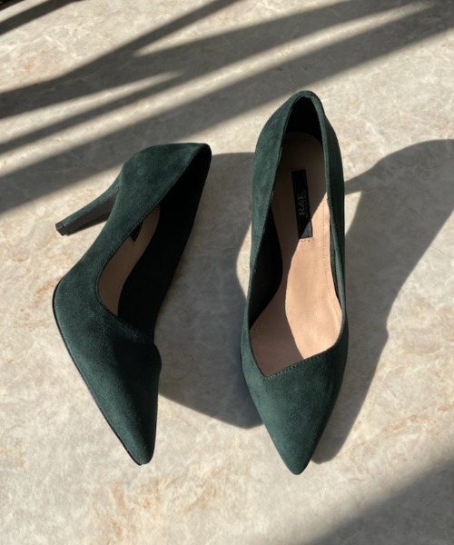 セール 21aw新作 R E スランティングヒールパンプス パンプス R E アールアンドイー のファッション通販 Zozotown