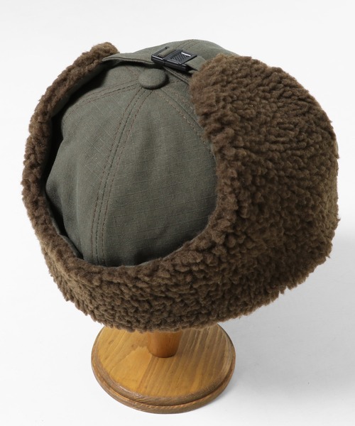 KRIFF MAYER（クリフメイヤー）の「ClefコラボHINOKOボアCAP（キャップ・メンズ・ベージュ/ブラック/オリーブ・FREE）」の15枚目の写真