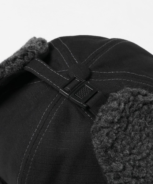 KRIFF MAYER（クリフメイヤー）の「ClefコラボHINOKOボアCAP（キャップ・メンズ・ベージュ/ブラック/オリーブ・FREE）」の14枚目の写真