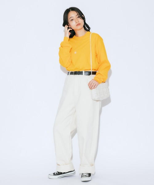 あい　カーキベージュサイズ1　サーカスパンツ ワンサイズ サーカスカラーパンツ | Her-Me Online Store