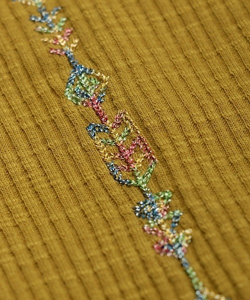 チチカカ（チチカカ）の「アロー刺繍レギンス（レギンス/スパッツ・レディース・マスタード/ブラック・FREE）」の15枚目の写真