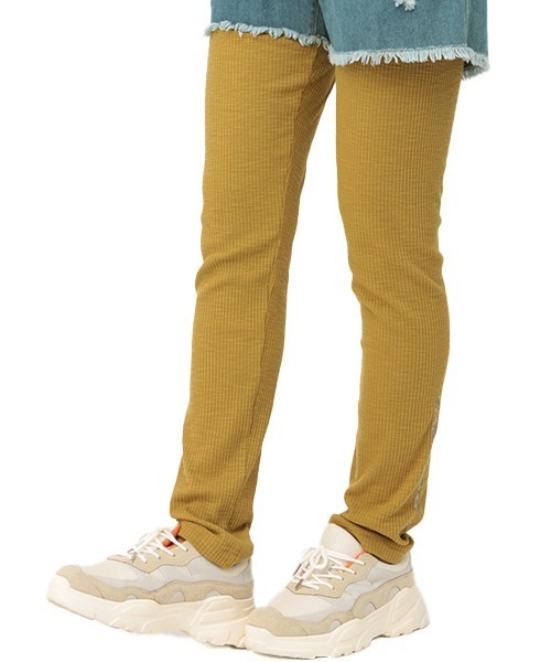 チチカカ（チチカカ）の「アロー刺繍レギンス（レギンス/スパッツ・レディース・マスタード/ブラック・FREE）」の6枚目の写真