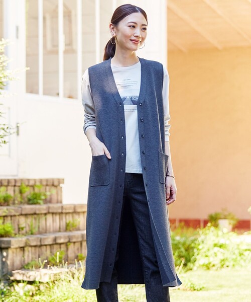 Web限定 洗える Prince ジレ ワンピース ベスト J Press ジェイプレス のファッション通販 Zozotown