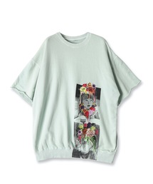 amok | PHOTO EMBROIDERY SWEATTEE(Tシャツ/カットソー)