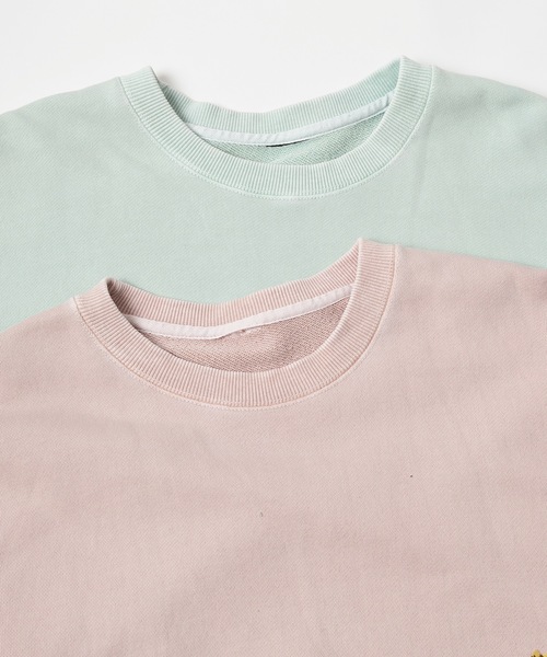 amok（アモク）の「PHOTO EMBROIDERY SWEATTEE（Tシャツ/カットソー・メンズ・ピンク/ミント・S/M/L）」の19枚目の写真