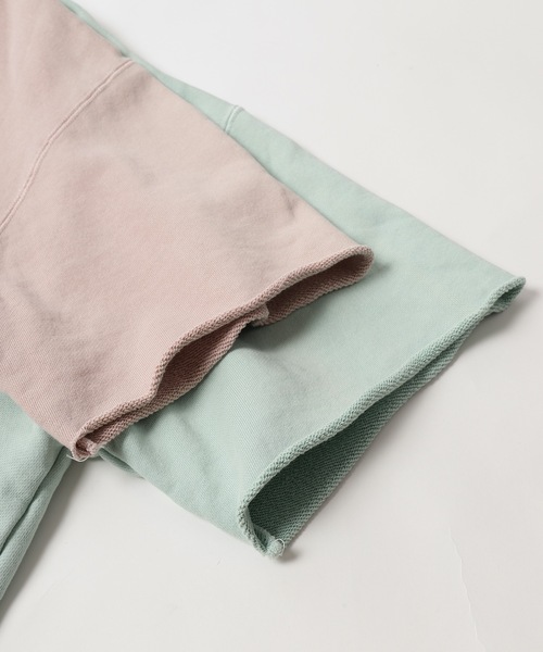 amok（アモク）の「PHOTO EMBROIDERY SWEATTEE（Tシャツ/カットソー・メンズ・ピンク/ミント・S/M/L）」の16枚目の写真