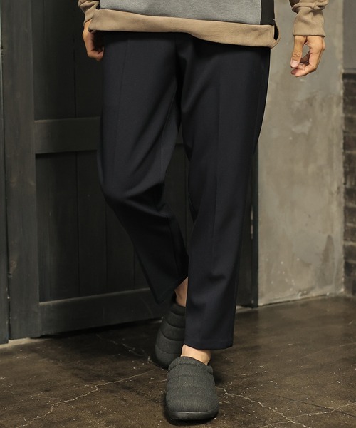 UNION STATION(ユニオンステーション)の「【セットアップ対応】ストレッチカルゼノータックスラックス(スラックス・メンズ・ネイビー/グレイッシュベージュ/チャコール・S/M/L)」の3枚目の写真