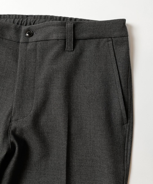 UNION STATION(ユニオンステーション)の「【セットアップ対応】ストレッチカルゼノータックスラックス(スラックス・メンズ・ネイビー/グレイッシュベージュ/チャコール・S/M/L)」の10枚目の写真