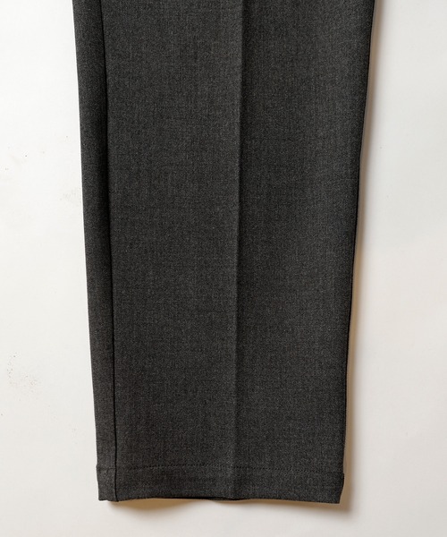 UNION STATION(ユニオンステーション)の「【セットアップ対応】ストレッチカルゼノータックスラックス(スラックス・メンズ・ネイビー/グレイッシュベージュ/チャコール・S/M/L)」の11枚目の写真