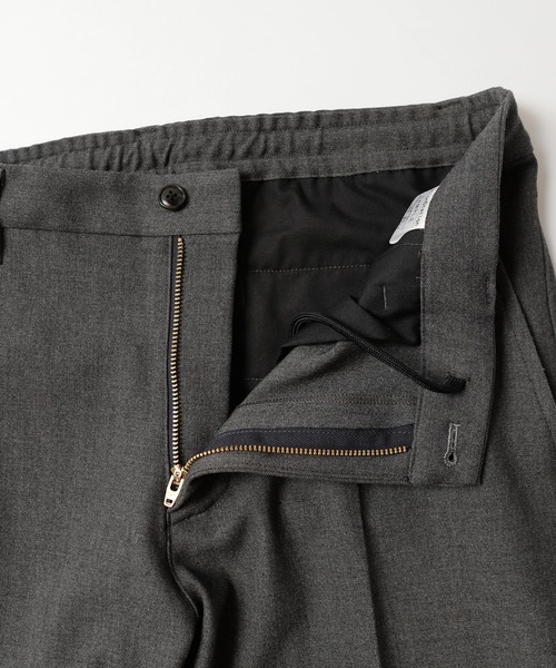 UNION STATION(ユニオンステーション)の「【セットアップ対応】ストレッチカルゼノータックスラックス(スラックス・メンズ・ネイビー/グレイッシュベージュ/チャコール・S/M/L)」の12枚目の写真