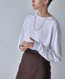 city（シティ）の「【CITY】スビンコットンソフトタッチロンTEE（Tシャツ/カットソー）」