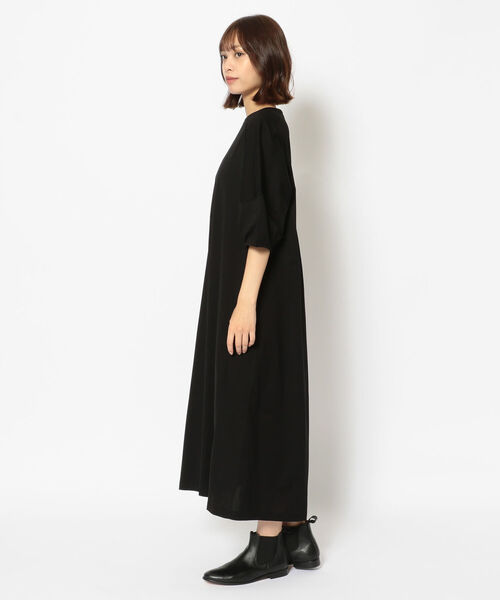DROIT BELLO(ドロイトベロ)の「DROIT BELLO(ドロイトベロ) ボリュームスリーブワンピース(ワンピース・レディース・ブラック/グレー・FREE)」の14枚目の写真