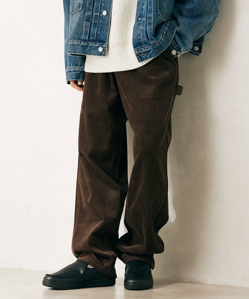 SMITH'S（スミス）の「【SMITH'S/スミス】別注 コーデュロイ イージーペインターパンツ（その他パンツ・メンズ・ブラウン/グレー/キャメル・M/L）」の3枚目の写真