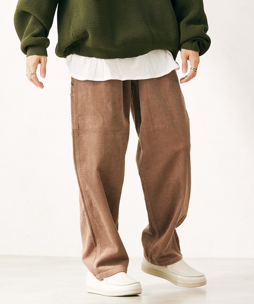 SMITH'S（スミス）の「【SMITH'S/スミス】別注 コーデュロイ イージーペインターパンツ（その他パンツ・メンズ・ブラウン/グレー/キャメル・M/L）」の8枚目の写真