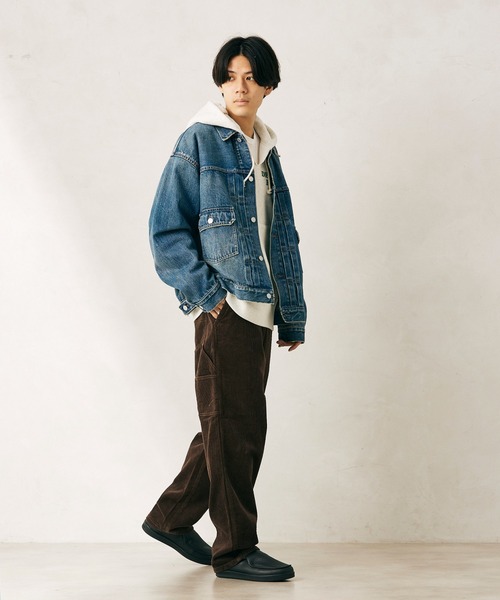 SMITH'S（スミス）の「【SMITH'S/スミス】別注 コーデュロイ イージーペインターパンツ（その他パンツ・メンズ・ブラウン/グレー/キャメル・M/L）」の14枚目の写真