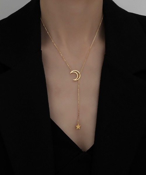 KOR（ケーオーアール）の「14タイプ　サージカルステンレス　ネックレス（ネックレス・レディース・A/B/C/D/E/F/G/H/I/J/K/L/M/N・FREE）」の5枚目の写真