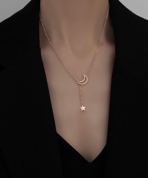 KOR（ケーオーアール）の「14タイプ　サージカルステンレス　ネックレス（ネックレス・レディース・A/B/C/D/E/F/G/H/I/J/K/L/M/N・FREE）」の6枚目の写真