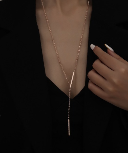 KOR（ケーオーアール）の「14タイプ　サージカルステンレス　ネックレス（ネックレス・レディース・A/B/C/D/E/F/G/H/I/J/K/L/M/N・FREE）」の12枚目の写真