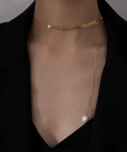 KOR（ケーオーアール）の「14タイプ　サージカルステンレス　ネックレス（ネックレス・レディース・A/B/C/D/E/F/G/H/I/J/K/L/M/N・FREE）」の19枚目の写真