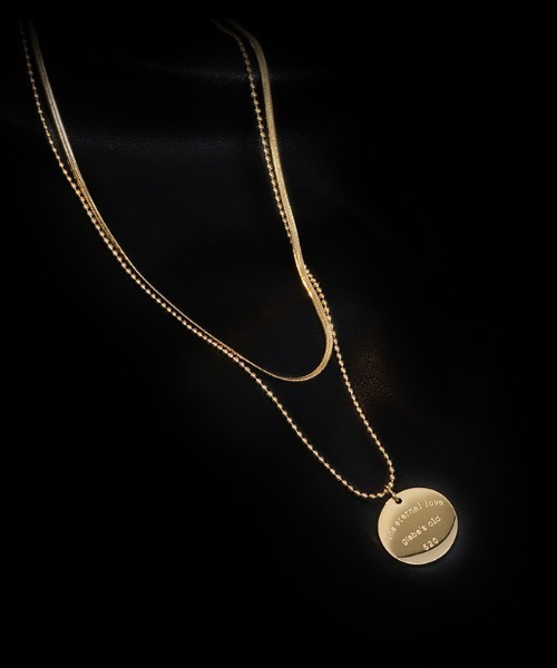 KOR（ケーオーアール）の「14タイプ　サージカルステンレス　ネックレス（ネックレス・レディース・A/B/C/D/E/F/G/H/I/J/K/L/M/N・FREE）」の15枚目の写真