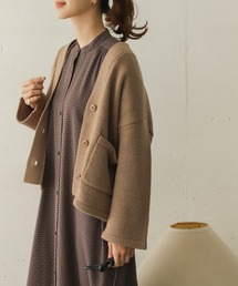 ローゲージアウトポケットカーディガン∴