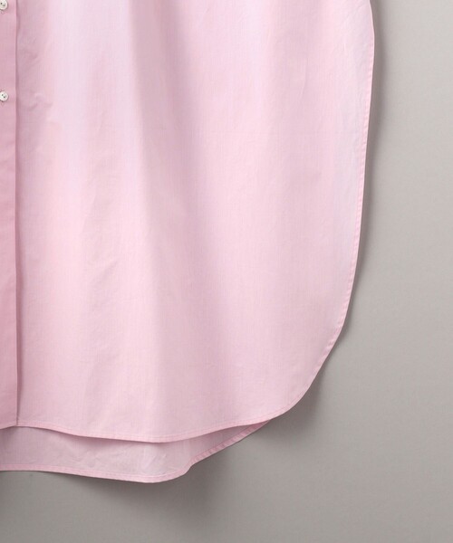 Aresense（アーセンス）の「Aresense/アーセンス コットンギャザーシャツワンピース（シャツワンピース・レディース・ホワイト/グレー・ﾌﾘ-）」の3枚目の写真