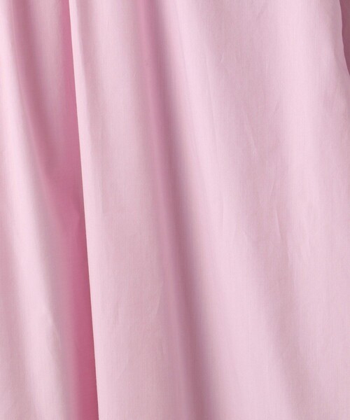 Aresense（アーセンス）の「Aresense/アーセンス コットンギャザーシャツワンピース（シャツワンピース・レディース・ホワイト/グレー・ﾌﾘ-）」の8枚目の写真