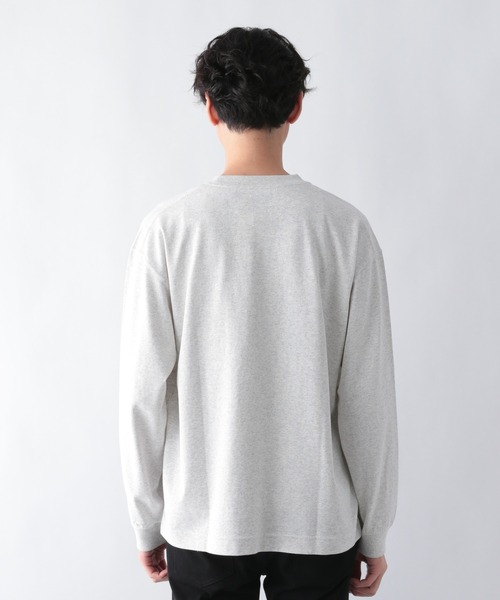 GLOBAL WORK(グローバルワーク)の「DRYヘビーウエイトT長袖/215839(Tシャツ/カットソー・メンズ・その他1/グレー/グリーン系その他/ブラック・X-LARGE/MEDIUM/LARGE/SMALL)」の12枚目の写真