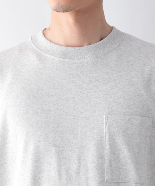 GLOBAL WORK(グローバルワーク)の「DRYヘビーウエイトT長袖/215839(Tシャツ/カットソー・メンズ・その他1/グレー/グリーン系その他/ブラック・X-LARGE/MEDIUM/LARGE/SMALL)」の13枚目の写真