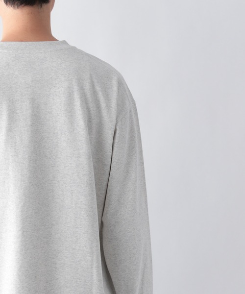 GLOBAL WORK(グローバルワーク)の「DRYヘビーウエイトT長袖/215839(Tシャツ/カットソー・メンズ・その他1/グレー/グリーン系その他/ブラック・X-LARGE/MEDIUM/LARGE/SMALL)」の17枚目の写真