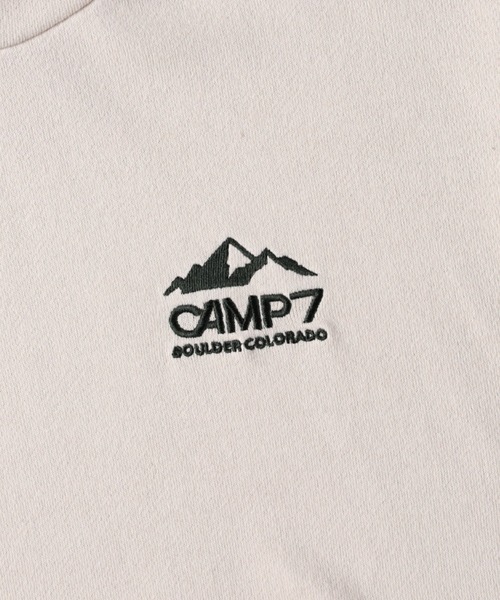 CAMP7（キャンプセブン）の「【CAMP7】ロゴフーディースウェット（スウェット・キッズ・パープル/ライム/イエロー/ブラック・120/105/140/155/130）」の9枚目の写真