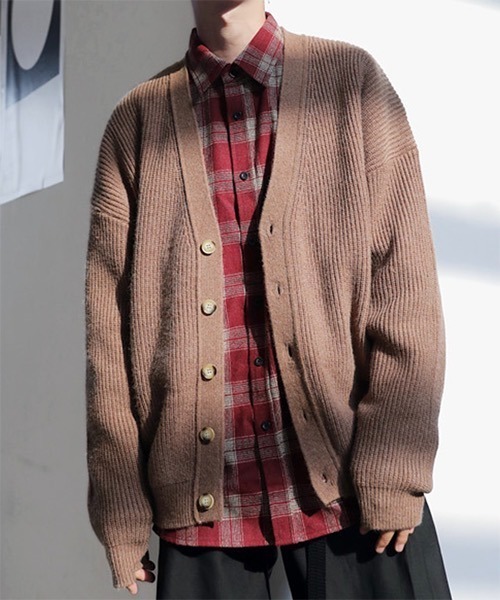 WESTBOY(ウエストボーイ)の「Drop Shoulder Cardigan WO21W3TP09 【WB ORIGINALS】(カーディガン/ボレロ・メンズ・ブラック/ブラウン/ブルー/イエロー・L/M/XL)」の17枚目の写真
