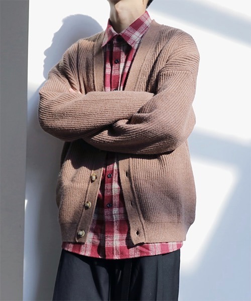 WESTBOY(ウエストボーイ)の「Drop Shoulder Cardigan WO21W3TP09 【WB ORIGINALS】(カーディガン/ボレロ・メンズ・ブラック/ブラウン/ブルー/イエロー・L/M/XL)」の20枚目の写真