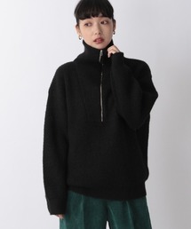 LOWRYS FARM | ハイＺＩＰニットプルオーバーＬＳ　254781(ニット/セーター)