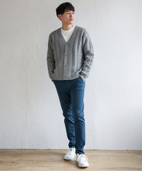 ikka(イッカ)の「GOKU楽パンツ EASY STRETCH 起毛5ポケット(その他パンツ・メンズ・ブラック/ベージュ/ブラウン/グレー/ダークオリーブ・S/M/L/XL)」の17枚目の写真