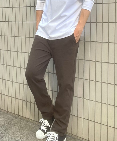 ikka(イッカ)の「GOKU楽パンツ EASY STRETCH 起毛5ポケット(その他パンツ・メンズ・ブラック/ベージュ/ブラウン/グレー/ダークオリーブ・S/M/L/XL)」の6枚目の写真
