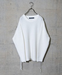 JOHN'S CLOSET | 【50】レースアップBIGニット(ニット/セーター)