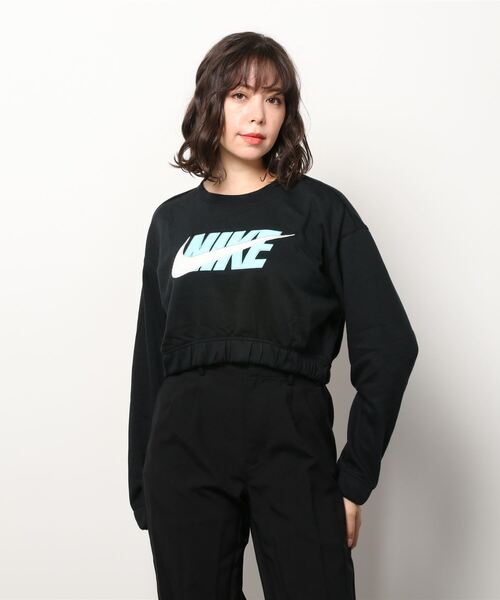 Nike ナイキ Ws Nsw アイコンフリース L S クルー スウェット Nike ナイキ のファッション通販 Zozotown