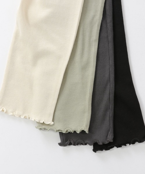 studio CLIP（スタディオクリップ）の「ウォームジンジャーペチパンツ（レギンス/スパッツ・レディース・アイボリー/スモーク/ブラック/ライトグリーン・MEDIUM/LARGE）」の14枚目の写真