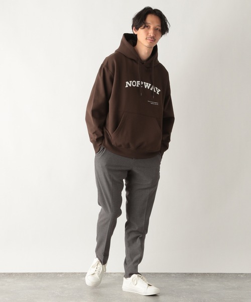 GLOBAL WORK(グローバルワーク)の「ハヤクカワクパーカー/ロゴ/235173(パーカー・メンズ・ダークブラウン/ブルー系その他6・SMALL/MEDIUM/LARGE/X-LARGE)」の3枚目の写真