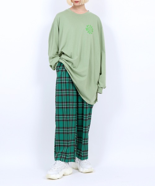 PUNYUS（プニュズ）の「DOGGYロンＴ（Tシャツ/カットソー・レディース・ホワイト/ベージュ/カーキ・1/4/2/3）」の3枚目の写真
